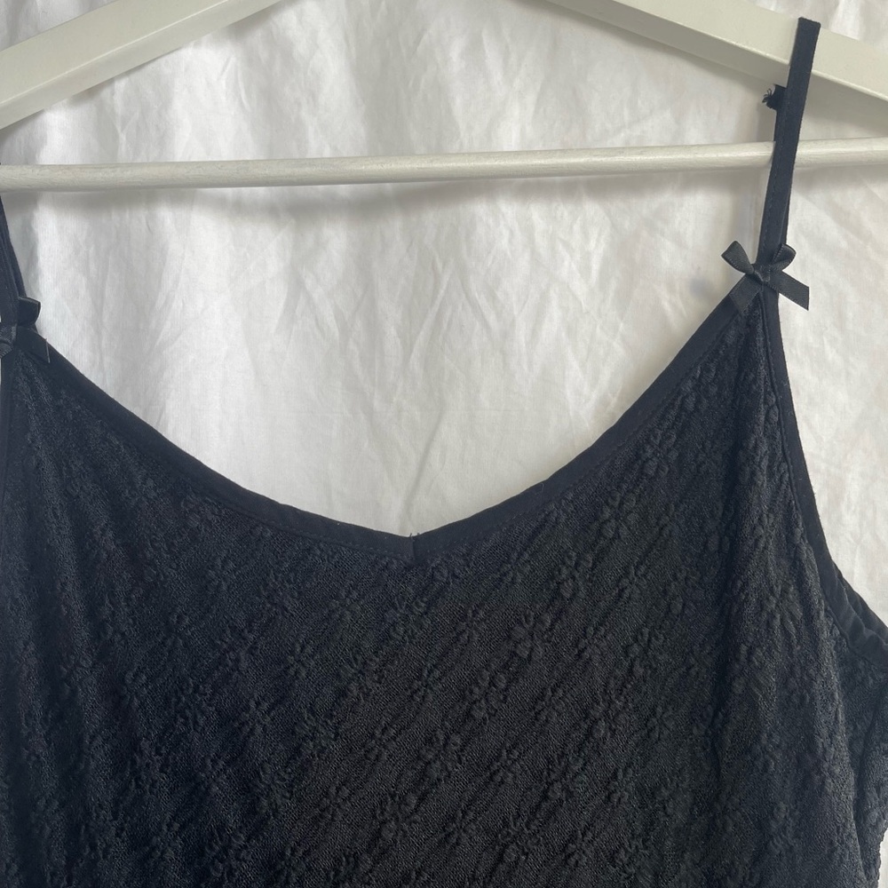 Wild Fable Bow Lace Midi Dress Black Size XS blogger - Picture 7 of 12